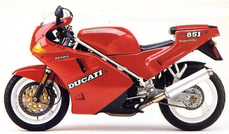Ducati 851 Strada technical specifications